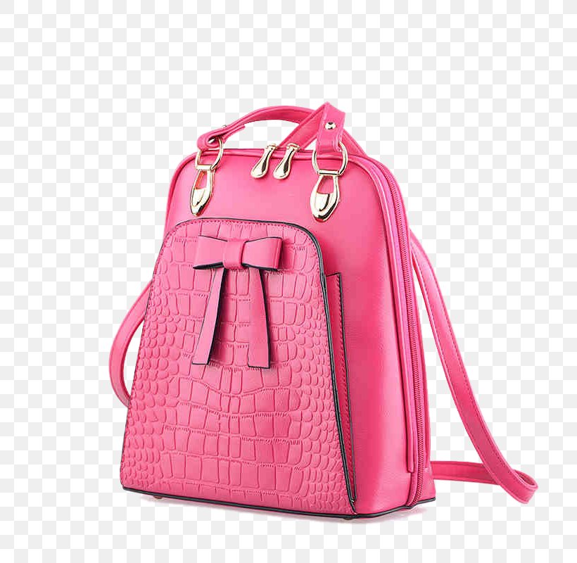 Handbag Shoelace Knot Pink Rose, PNG, 800x800px, Handbag, Backpack, Bag, Bow Tie, Brand Download Free