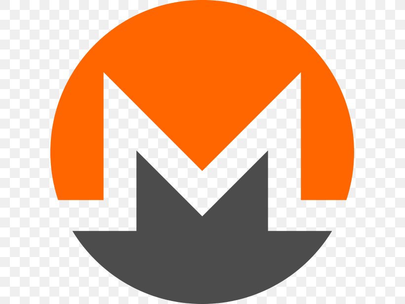 Monero Cryptocurrency Logo Bitcoin Ethereum, PNG, 615x615px, Monero, Area, Bitcoin, Brand, Cryptocurrency Download Free