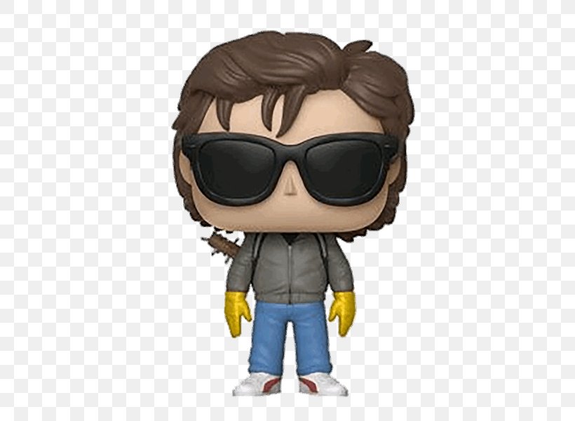 Stranger Things Steve With Sunglasses Pop! Vinyl Figure Funko Pop Television Stranger Things Eleven Toy With Eggoschase Collectable Funko Pop! Stranger Things #642 Steve With Bandana, PNG, 600x600px, Funko, Action Toy Figures, Cartoon, Collectable, Eyewear Download Free