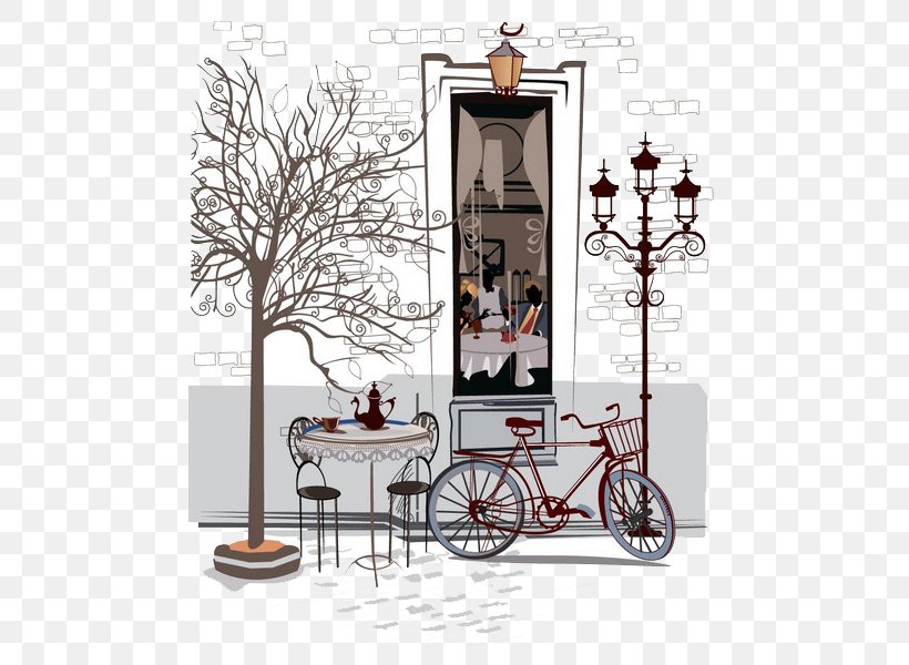 Coffee Cafe Drink, PNG, 480x600px, Coffee, Bar, Bicycle, Cafe, Drawing Download Free