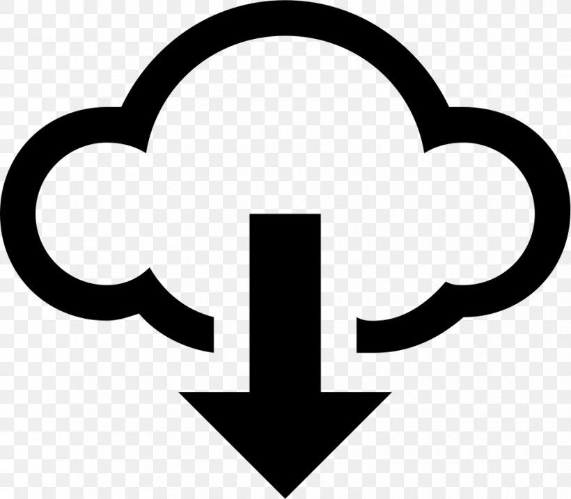 Download Cloud Computing, PNG, 981x858px, Cloud Computing, Black And White, Button, Cloud Storage, Heart Download Free