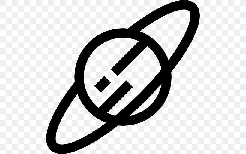 Saturn Solar System Planet Clip Art, PNG, 512x512px, Saturn, Area, Artwork, Astronomy, Black And White Download Free