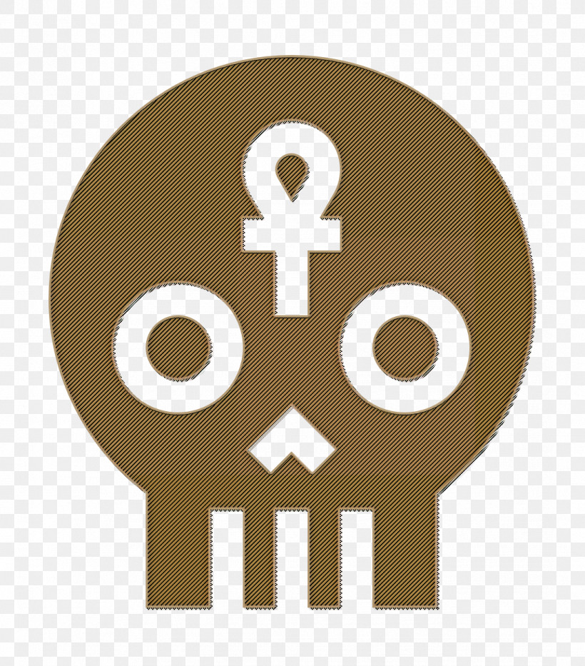 Esoteric Icon Skull Icon, PNG, 1084x1234px, Esoteric Icon, Brown, Circle, Logo, Skull Icon Download Free