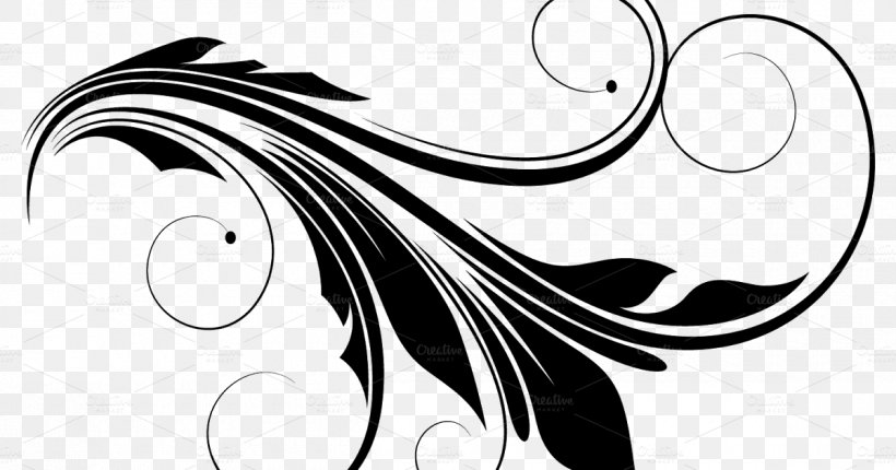 Filigree Clip Art, PNG, 1200x630px, Filigree, Art, Artwork, Black, Black And White Download Free