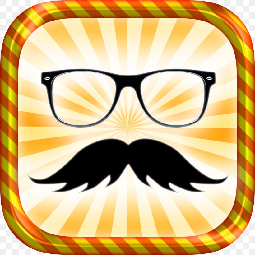 Glasses Goggles Moustache Clip Art, PNG, 1024x1024px, Glasses, Eyewear, Goggles, Moustache, Smile Download Free