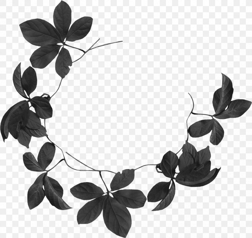 Plant, PNG, 1733x1642px, Leaf, Black And White, Branch, Flower, Garland Download Free
