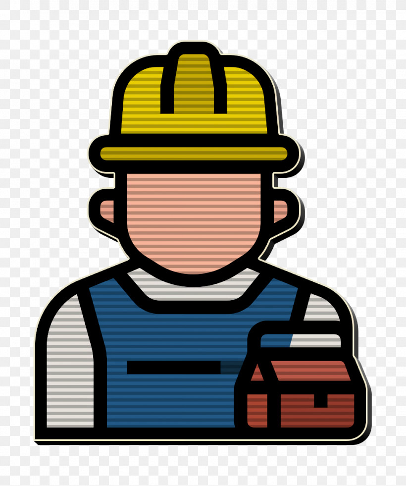Repairman Icon Jobs And Occupations Icon, PNG, 972x1164px, Repairman Icon, Construction Worker, Hard Hat, Hat, Headgear Download Free