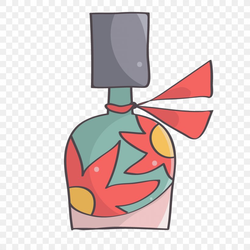 Vector Graphics Perfume Illustration Image Bottle, PNG, 1000x1000px, Perfume, Animation, Art, Bottle, Cartoon Download Free