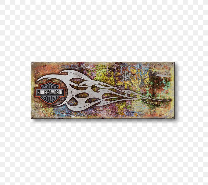 Harley-Davidson Motorcycle Art Metal Wood, PNG, 730x730px, Harleydavidson, Art, Metal, Motorcycle, Rectangle Download Free