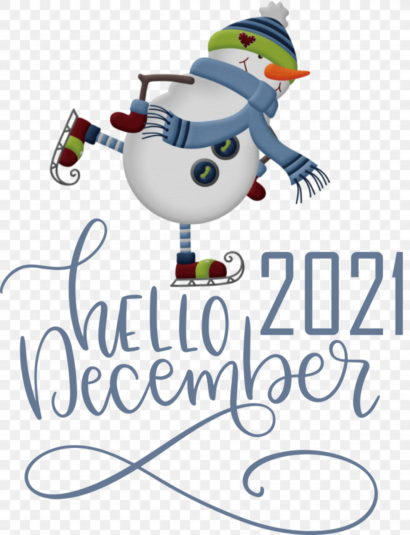 Hello December December Winter, PNG, 2297x3000px, Hello December, Bauble, Cartoon, Character, Christmas Day Download Free