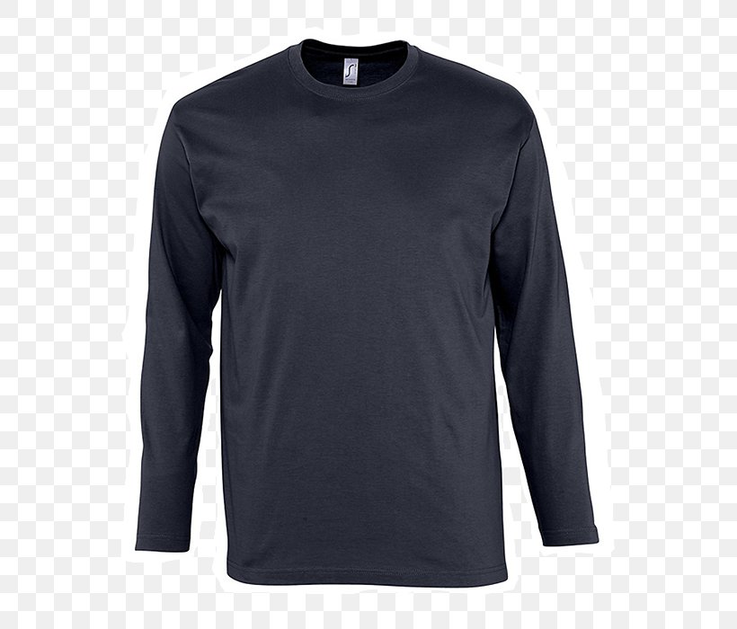 Long-sleeved T-shirt Hoodie Long-sleeved T-shirt Stock Photography, PNG, 700x700px, Tshirt, Active Shirt, Black, Clothing, Fashion Download Free