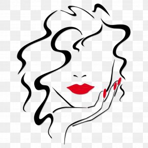 Beauty Parlour Vector Graphics Logo Cosmetics Hairdresser, PNG ...