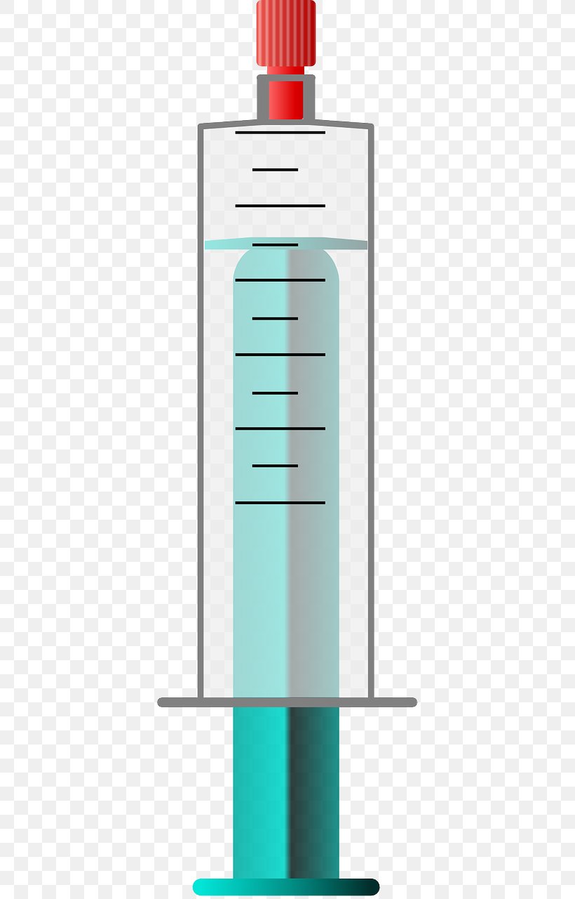 Syringe Injection Hypodermic Needle Luer Taper Clip Art, PNG, 640x1280px, Syringe, Cartoon, Cylinder, Drawing, Hypodermic Needle Download Free