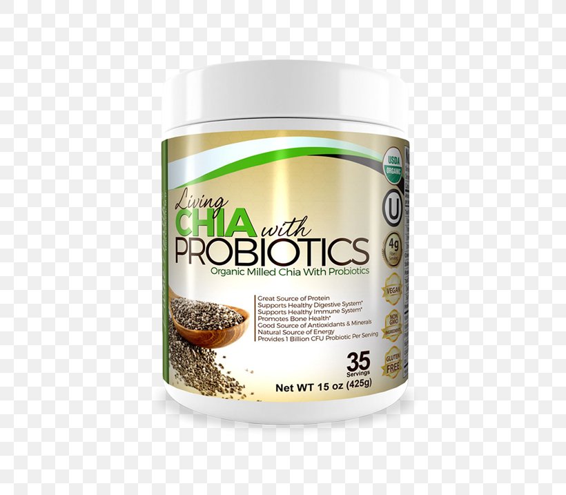 Dietary Supplement Divine Health: New Testament Chia Seed Probiotic, PNG, 543x717px, Dietary Supplement, Chia, Chia Seed, Colonyforming Unit, Dietary Fiber Download Free