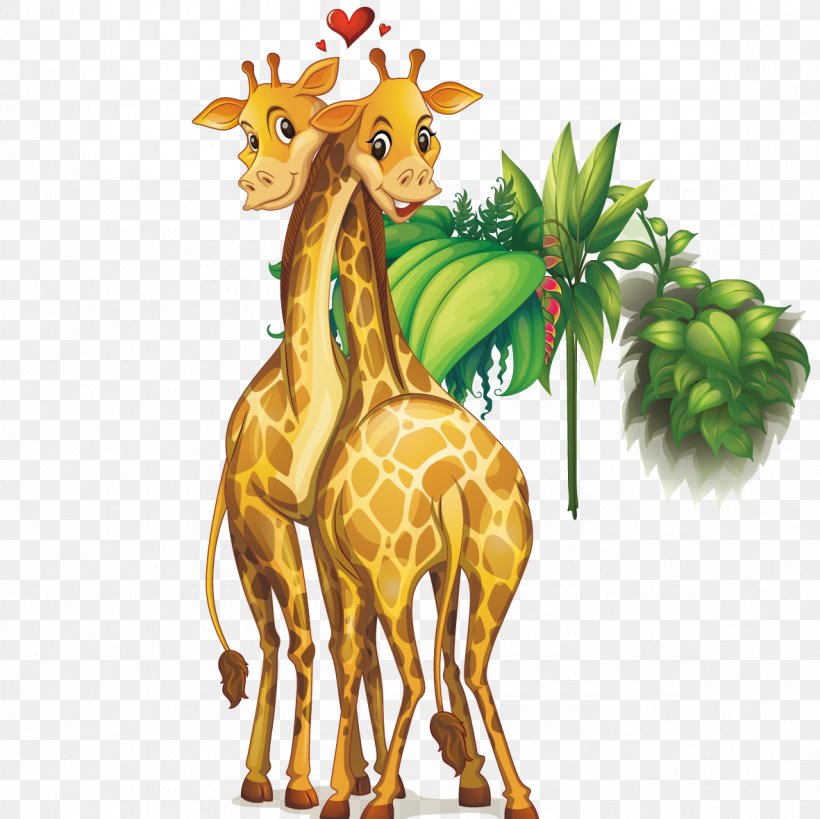 Giraffe Illustration, PNG, 1181x1181px, Giraffe, Cartoon, Drawing, Fauna, Fictional Character Download Free