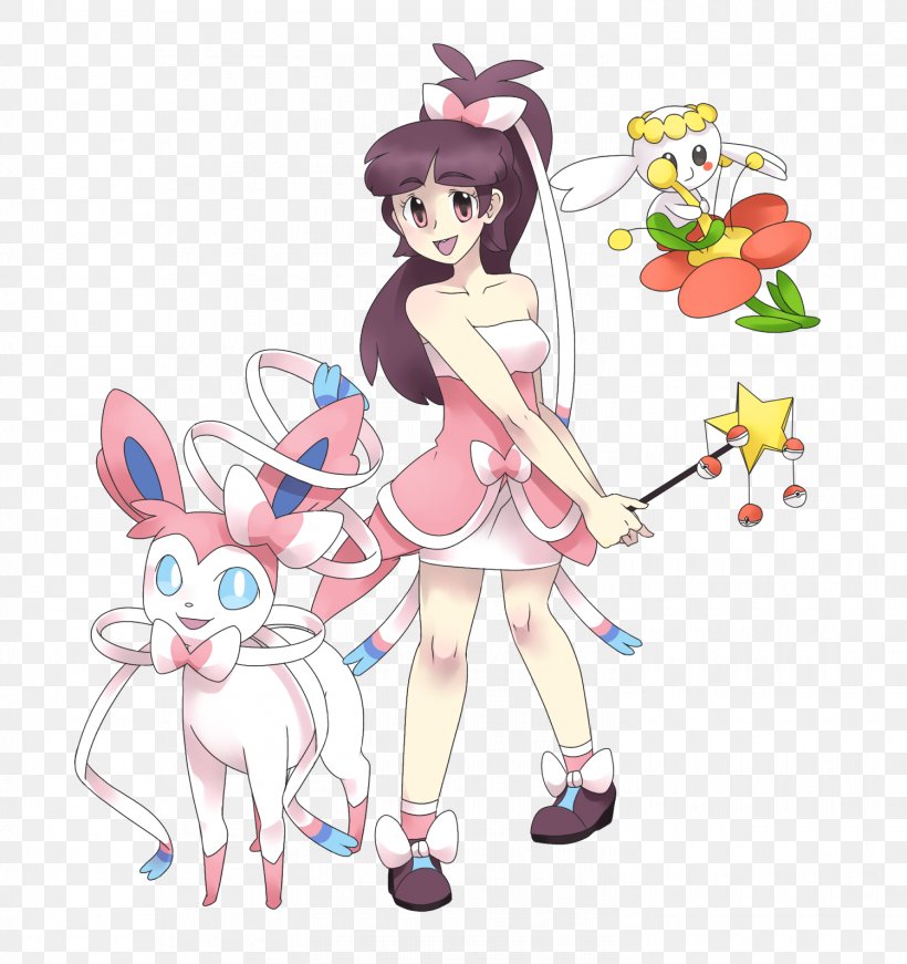 Pokémon X And Y Pokémon Trainer Sylveon Fairy, PNG, 1500x1594px, Watercolor, Cartoon, Flower, Frame, Heart Download Free