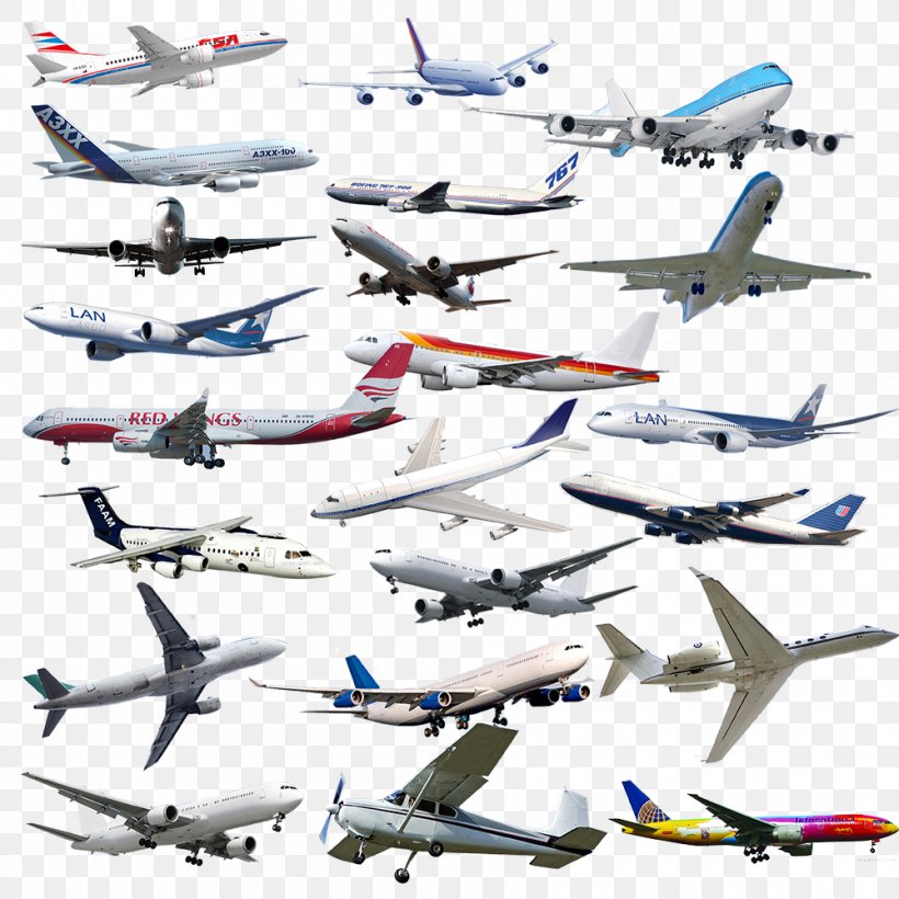 Airplane Aircraft Aviation Clip Art, PNG, 1000x1000px, Airplane, Aerospace Engineering, Air Travel, Aircraft, Airline Download Free
