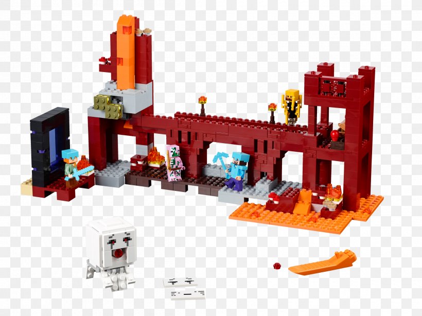 Amazon.com Hamleys LEGO 21122 Minecraft The Nether Fortress Lego Minecraft, PNG, 2400x1799px, Amazoncom, Hamleys, Lego, Lego Canada, Lego Minecraft Download Free