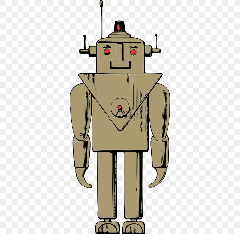 Robot Clip Art, PNG, 344x800px, Robot, Artificial Intelligence, Cartoon, Fictional Character, Humanoid Robot Download Free