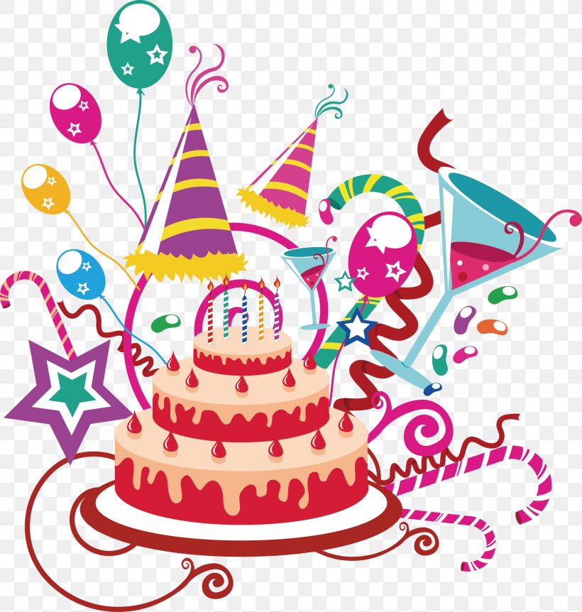 Birthday Cake Painting Clip Art, PNG, 2217x2332px, Birthday Cake, Artwork, Balloon, Birthday, Cake Download Free
