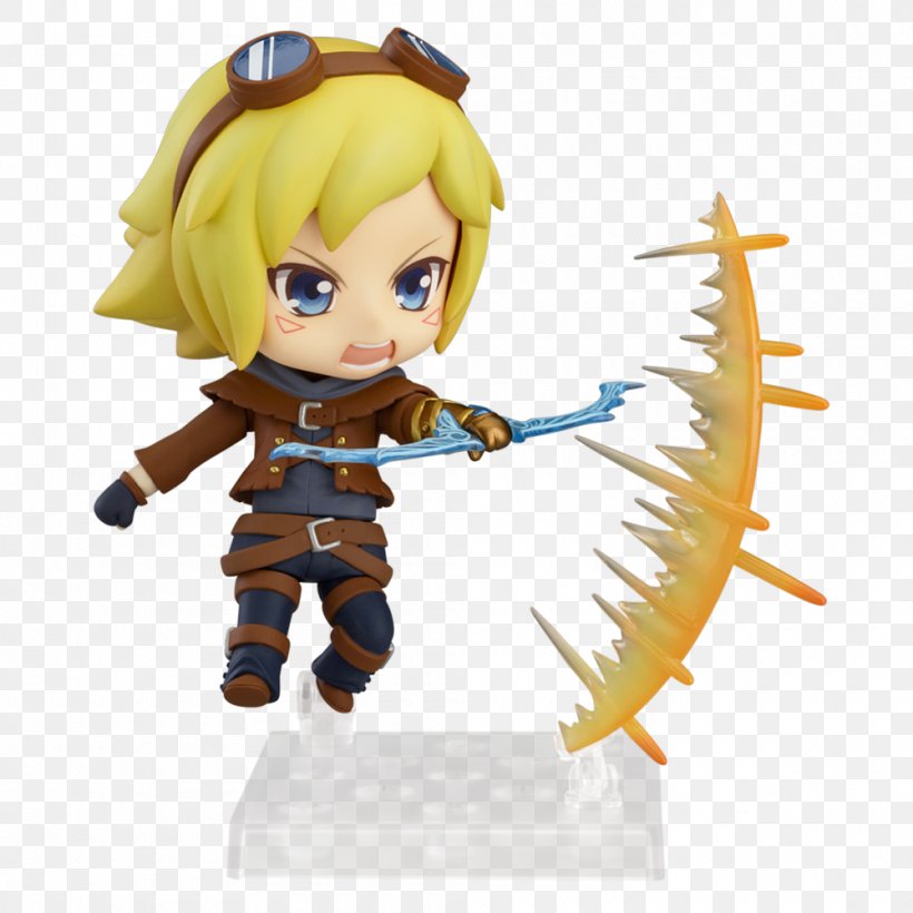 League Of Legends Nendoroid Good Smile Company Action & Toy Figures Riot Games, PNG, 1000x1000px, Watercolor, Cartoon, Flower, Frame, Heart Download Free