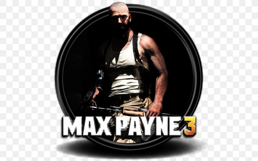 Max Payne 3 Xbox 360 Video Game PlayStation 3, PNG, 512x512px, Max Payne 3, Brand, Downloadable Content, Gameplay, Max Payne Download Free