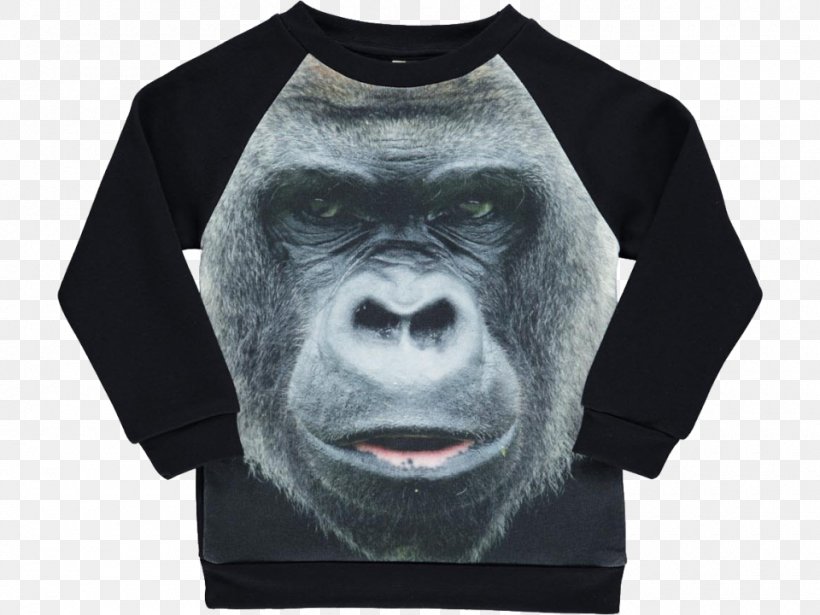 T-shirt Bluza Sleeve Gorilla Sweater, PNG, 960x720px, Tshirt, Blouse, Bluza, Bodysuit, Boilersuit Download Free