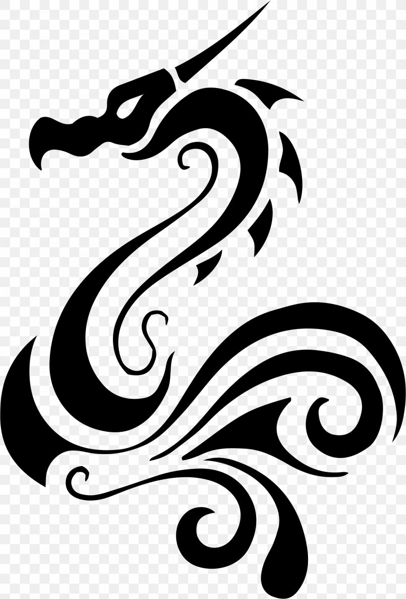 Tattoo Dragon Clip Art, PNG, 1578x2332px, Tattoo, Artwork, Black And White, Chinese Dragon, Dragon Download Free