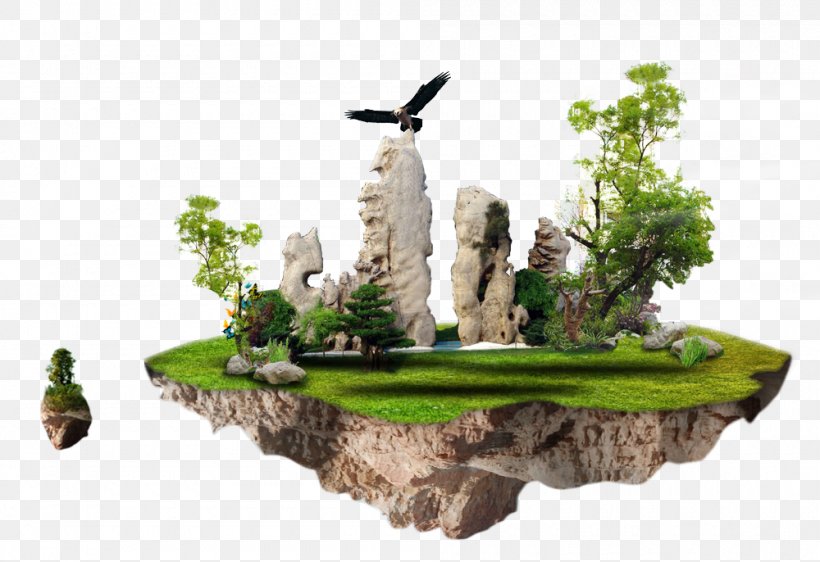 Download Island, PNG, 1000x686px, Island, Floating Island, Grass, Houseplant, Pixel Download Free