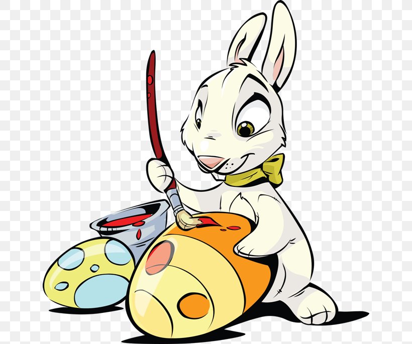 Easter Bunny Easter Egg Rabbit Clip Art, PNG, 650x685px, Easter Bunny, Animal Figure, Artwork, Christmas, Christmas Card Download Free