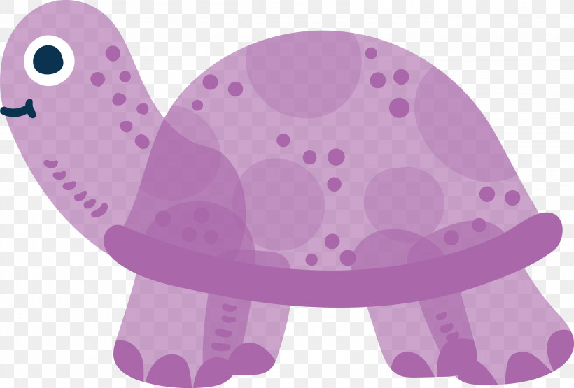 Turtle, PNG, 2999x2031px, Turtle, Animal Figure, Pink, Purple, Sea Turtle Download Free