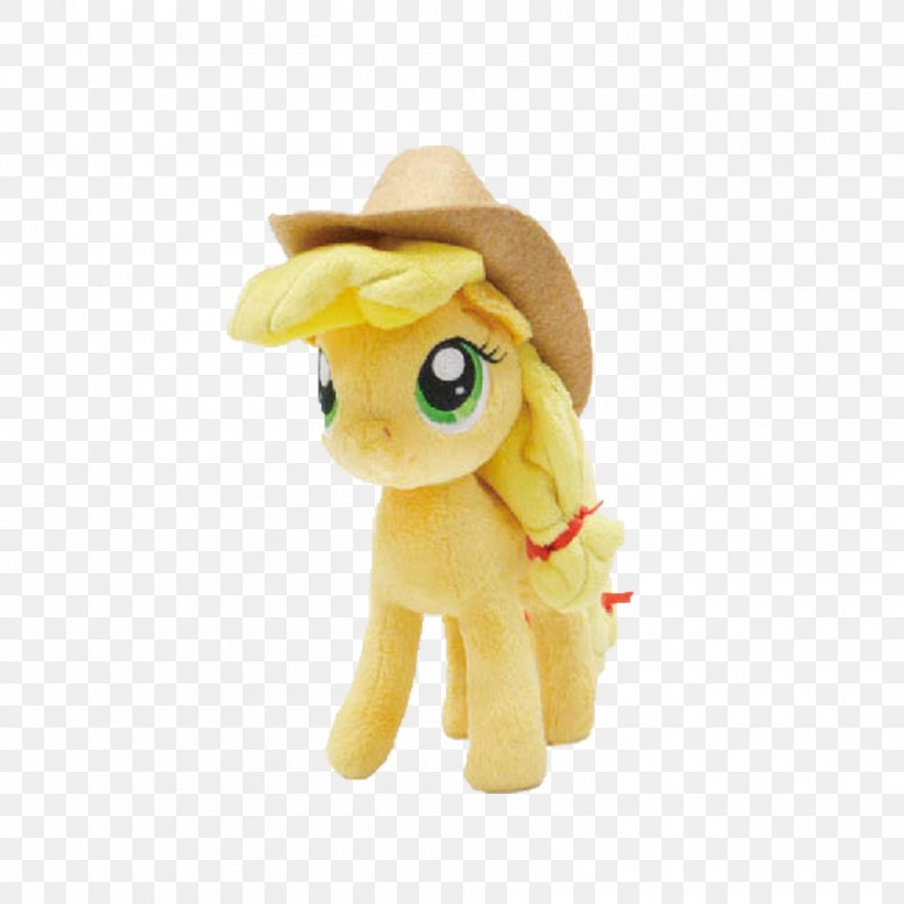 Applejack Stuffed Animals & Cuddly Toys Pinkie Pie Pony Rainbow Dash, PNG, 1000x1000px, Applejack, Animal Figure, Figurine, Fluttershy, Merchandising Download Free