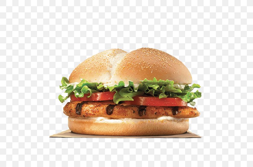 Burger King Grilled Chicken Sandwiches Whopper Hamburger TenderCrisp, PNG, 500x540px, Whopper, American Food, Breakfast Sandwich, Buffalo Burger, Bun Download Free