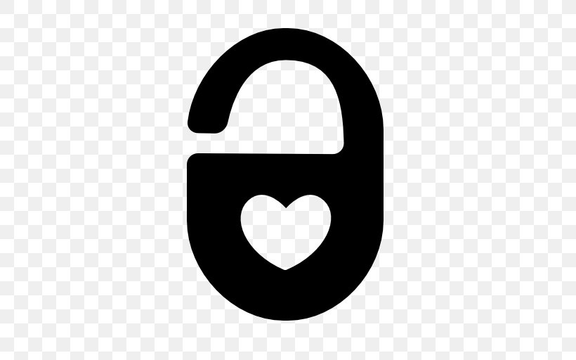 Symbol, PNG, 512x512px, Symbol, Black And White, Heart, Logo, Love Lock Download Free