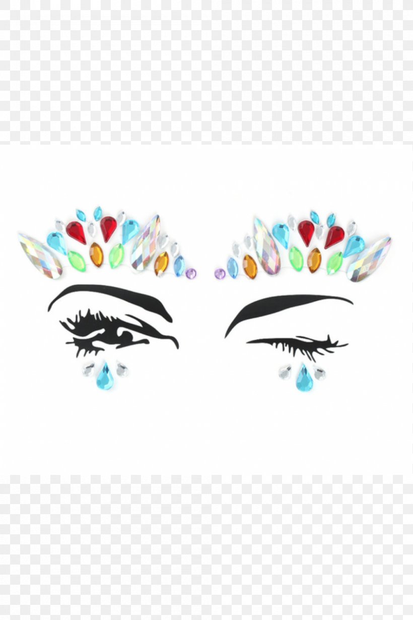 Glass Sticker Crystal Eye Imitation Gemstones & Rhinestones, PNG, 1000x1500px, Glass, Body Jewelry, Color, Crystal, Decal Download Free