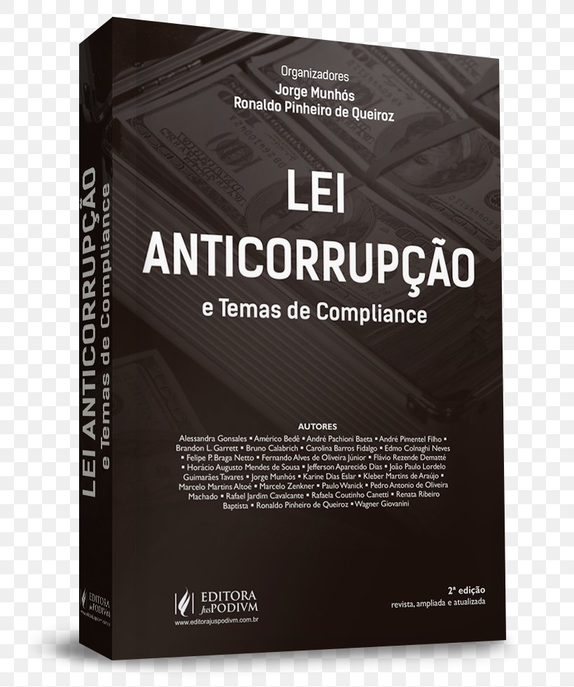 Lei Anticorrupção E Temas De Compliance LEI ANTICORRUPÇAO Criminal Law Book, PNG, 755x981px, 2017, Law, Book, Brand, Criminal Law Download Free
