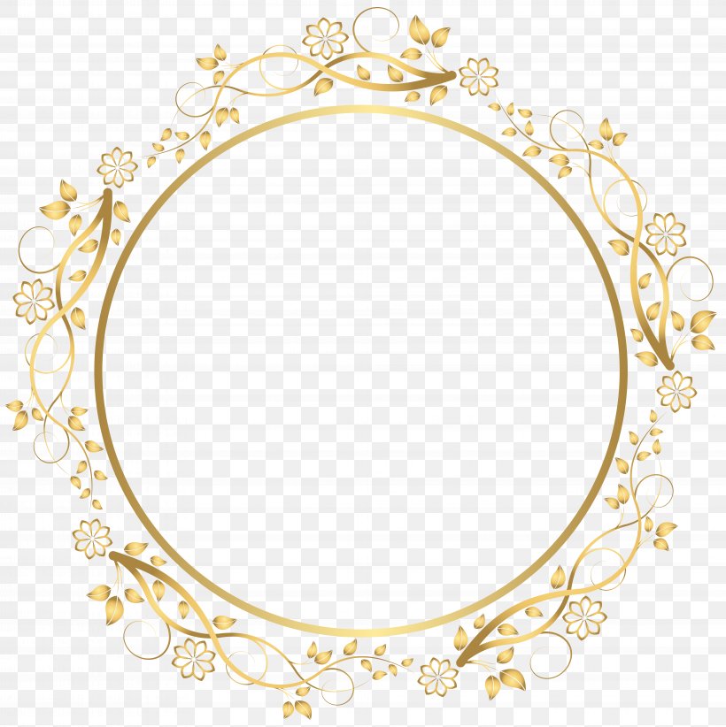 Picture Frames Gold Clip Art, PNG, 7976x8000px, Picture Frames, Art, Body Jewelry, Display Resolution, Gold Download Free