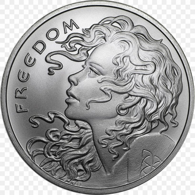 Silver Coin Silver Coin APMEX Perth Mint, PNG, 900x900px, Coin, Apmex, Black And White, Bullion, Bullion Coin Download Free