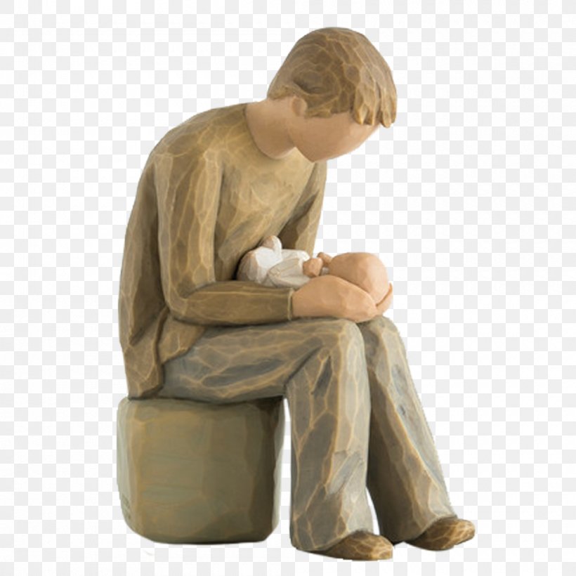 Willow Tree Quietly Figurine Collectable Sculpture, PNG, 1000x1000px, Willow Tree, Art, Collectable, Comfort, Figurine Download Free
