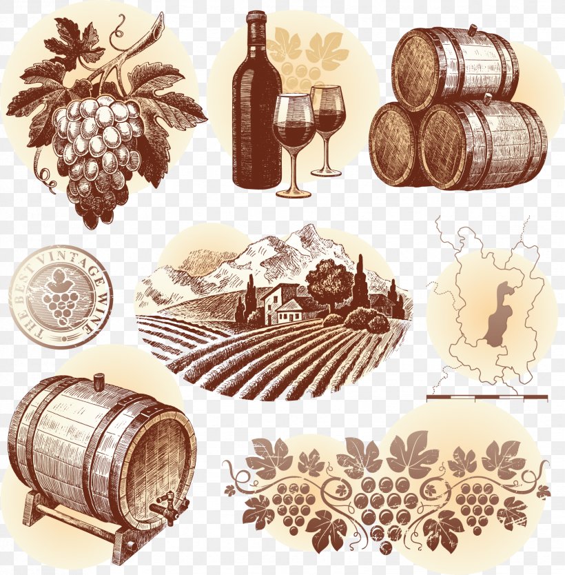 Wine Common Grape Vine Royalty-free Drawing, PNG, 1652x1682px, Wine, Barrel, Common Grape Vine, Drawing, Food Download Free