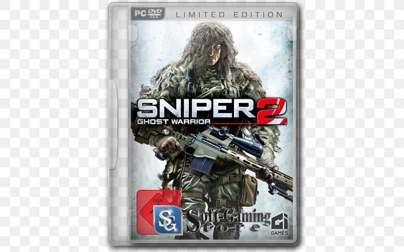 Sniper: Ghost Warrior 2 Xbox 360 Sniper Elite V2 Sniper: Ghost Warrior 3, PNG, 512x512px, Sniper Ghost Warrior 2, Army, Battlefield, Ci Games, Film Download Free