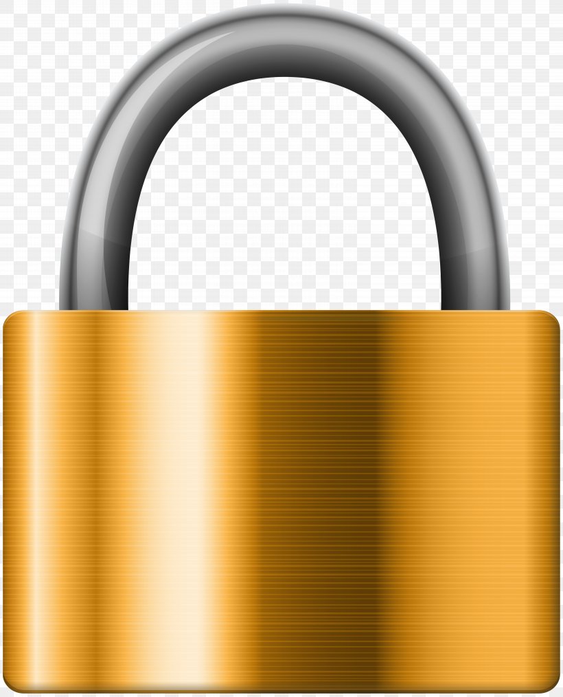 Clip Art Image, PNG, 6466x8000px, Padlock, Gold, Hardware Accessory, Iron, Lock Download Free