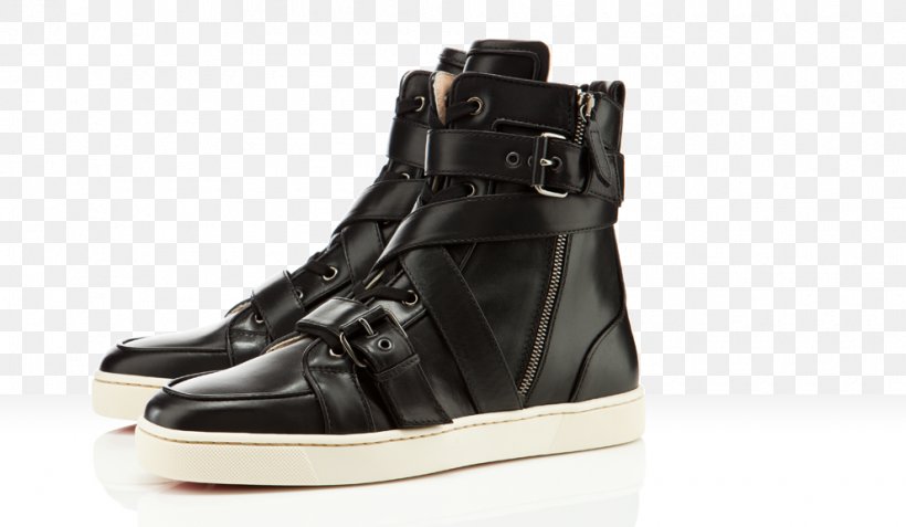 Shoe Sneakers High-top Fashion Leather, PNG, 990x576px, Shoe, Black, Boot, Brand, Buckle Download Free