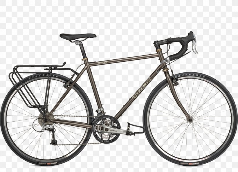 Trek Bicycle Corporation Touring Bicycle Bicycle Shop Bicycle Touring, PNG, 1490x1080px, 41xx Steel, Trek Bicycle Corporation, Bicycle, Bicycle Accessory, Bicycle Derailleurs Download Free