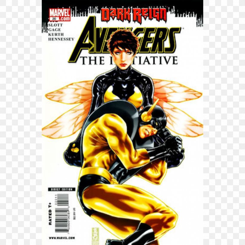 Wasp Hank Pym Captain America Dark Reign Comics, PNG, 950x950px, Wasp, Antman And The Wasp, Avengers, Avengers The Initiative, Captain America Download Free