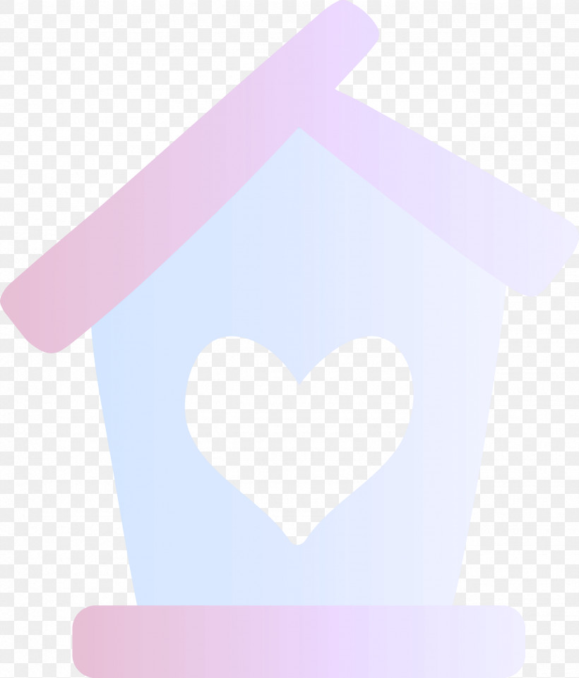 Bird House, PNG, 2558x3000px, Bird House, Cloud, Heart, Lavender, Lilac Download Free