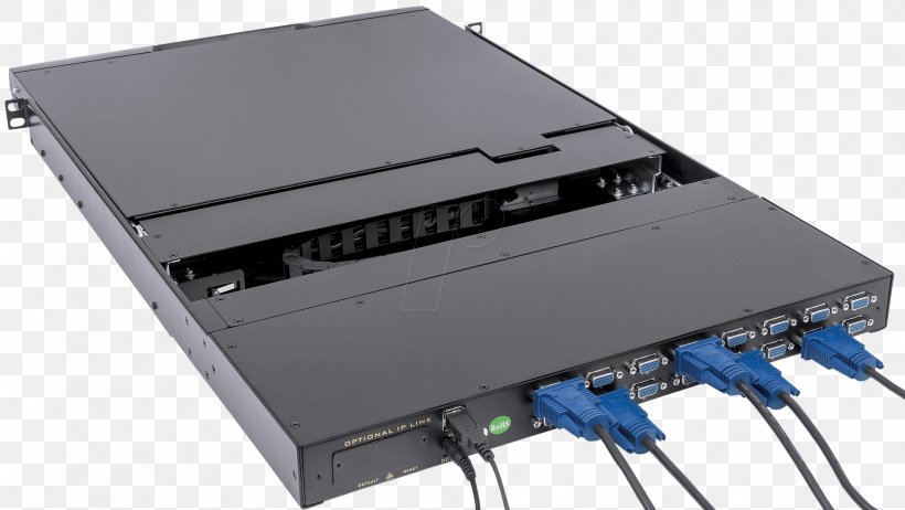 Computer Keyboard PlayStation 2 Computer Mouse KVM Switches 19-inch Rack, PNG, 1929x1087px, 19inch Rack, Computer Keyboard, Cable Management, Computer, Computer Accessory Download Free