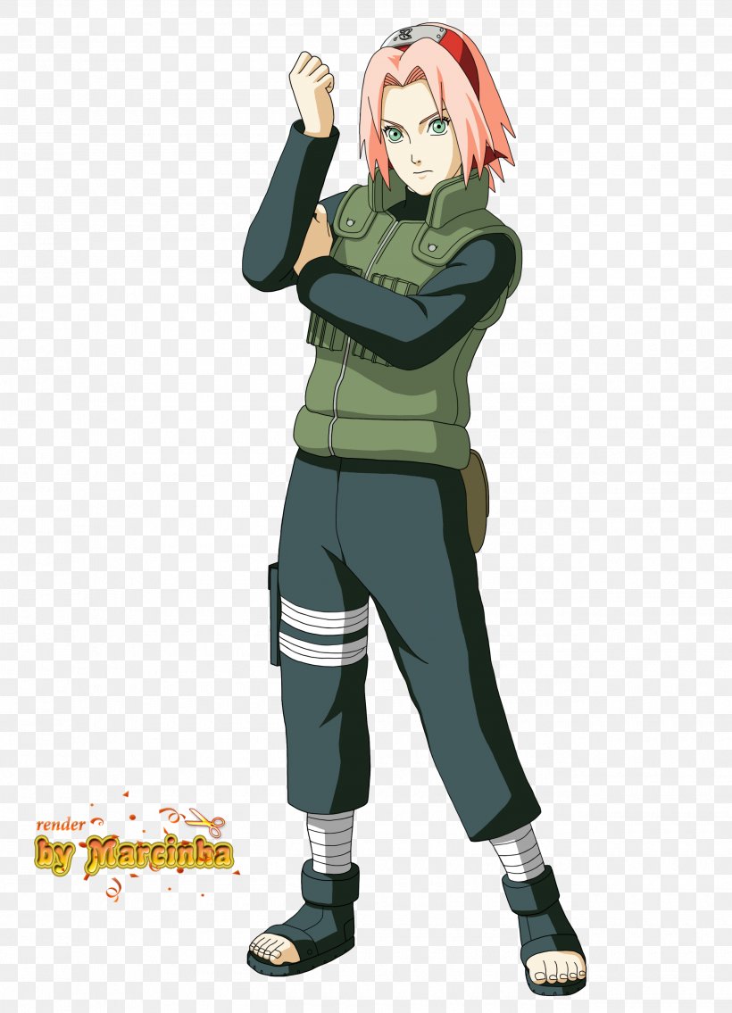 Sakura Haruno Ino Yamanaka Hinata Hyuga Temari Naruto, PNG, 2600x3600px, Watercolor, Cartoon, Flower, Frame, Heart Download Free