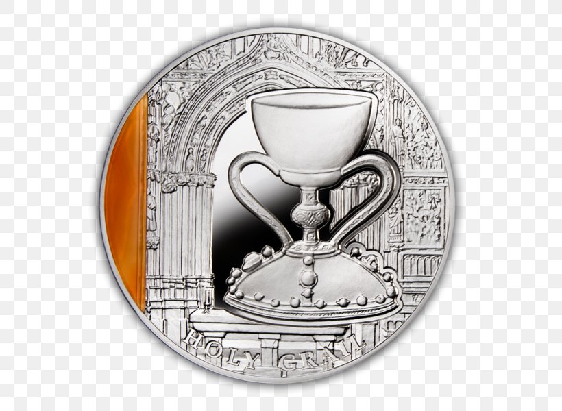 Silver Coin Holy Grail Silver Coin Numismatics, PNG, 600x600px, Silver, Bacina, Coin, Commemorative Coin, Cup Download Free