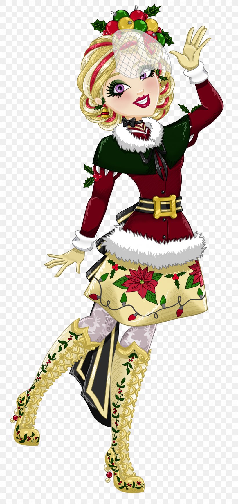 Wikia Ever After High Character Art, PNG, 1500x3180px, Wikia, Art, Character, Christmas, Christmas Decoration Download Free